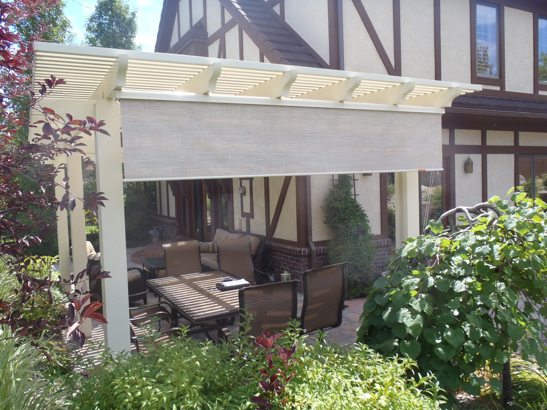 Patio Drop Shades in Reno & Sparks: When Overhead Shade Isn’t Enough